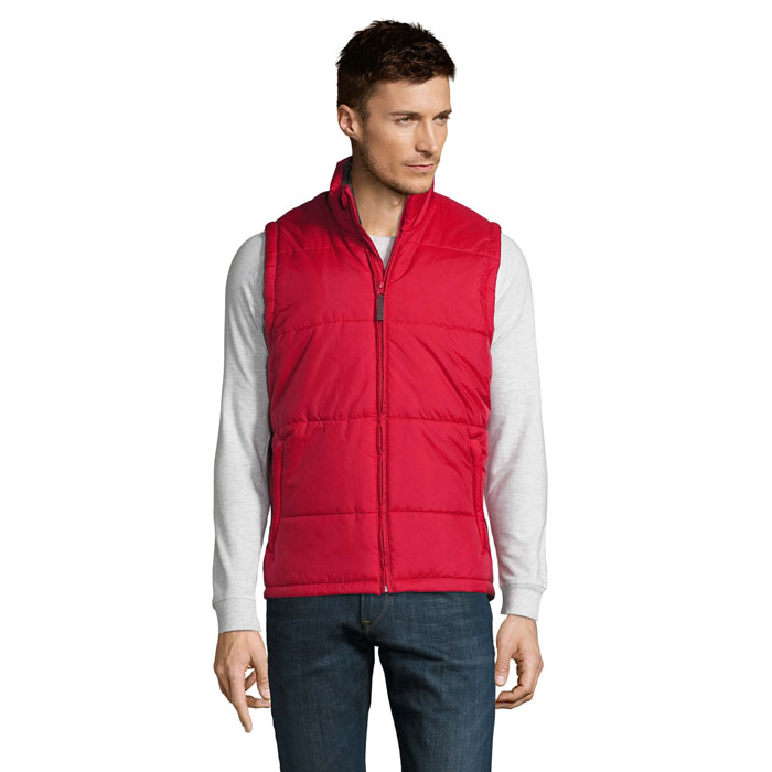 WARM Quilted Bodywarmer Rosso item picture front
