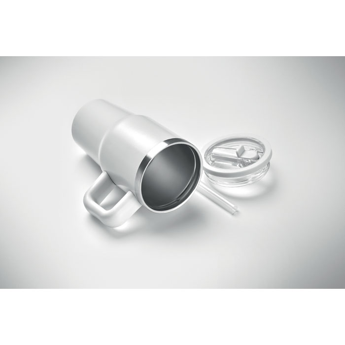 Bicchiere doppio strato. 500ml Bianco item picture open