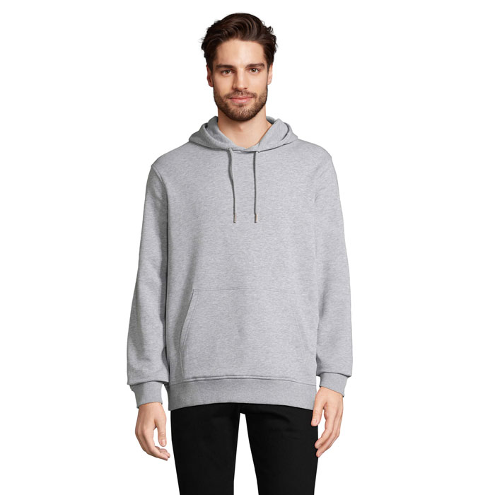 CONSTELLATION HOOD SWEAT Grigio Melange 2 item picture front
