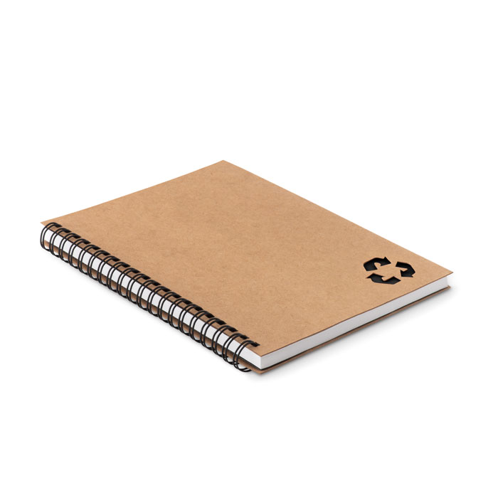 Stone paper notebook 70 lined Nero item picture back