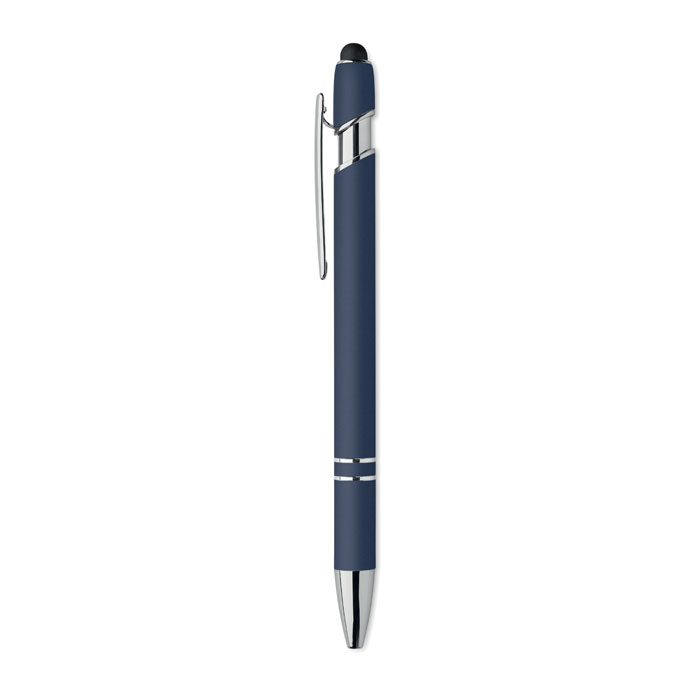 Penna in alluminio riciclato Francese Navy item picture side