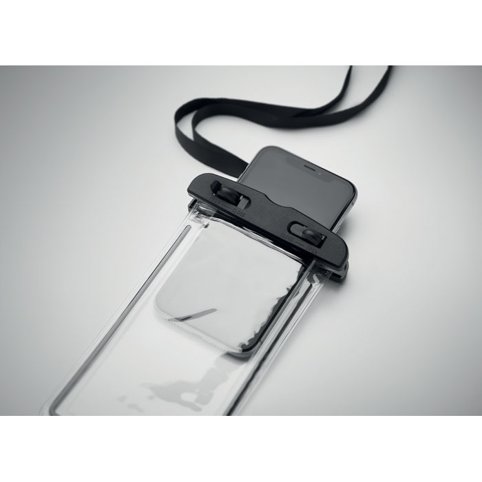 Custodia impermeabile per telefono Nero item detail picture