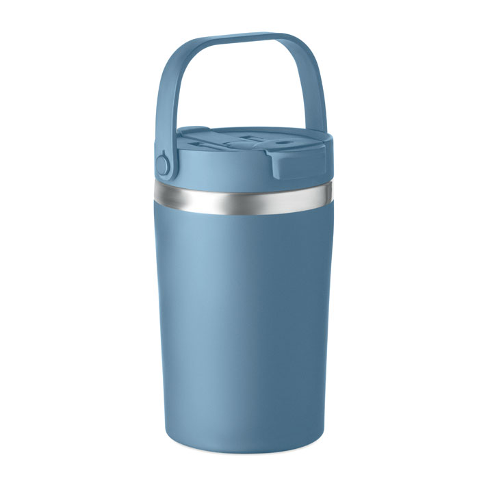 Bicchiere doppio strato 350 ml Petrolio item picture front