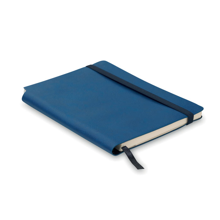 Notebook a righe in PU (A5) blue item picture front