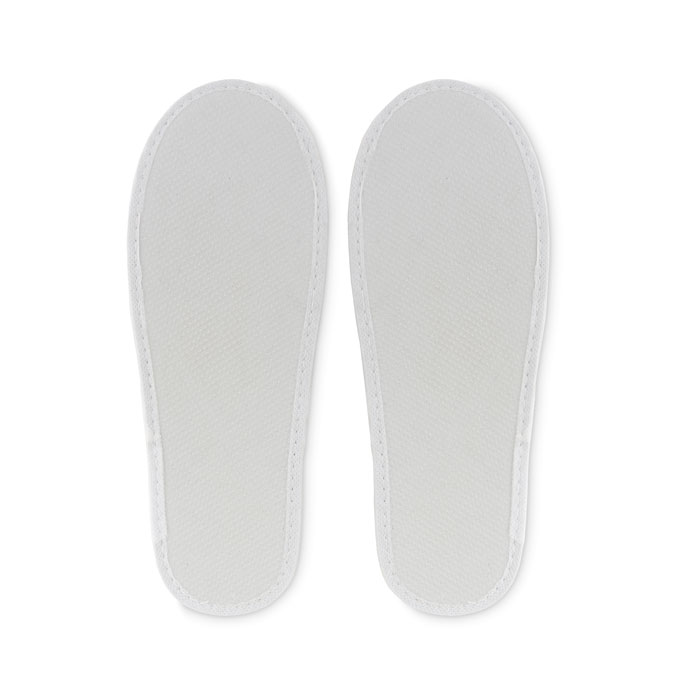 Pair of slippers in pouch Bianco item picture top