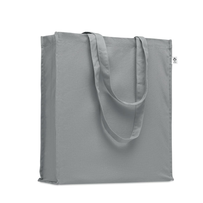 Shopper in cotone biologico Grigio item picture front