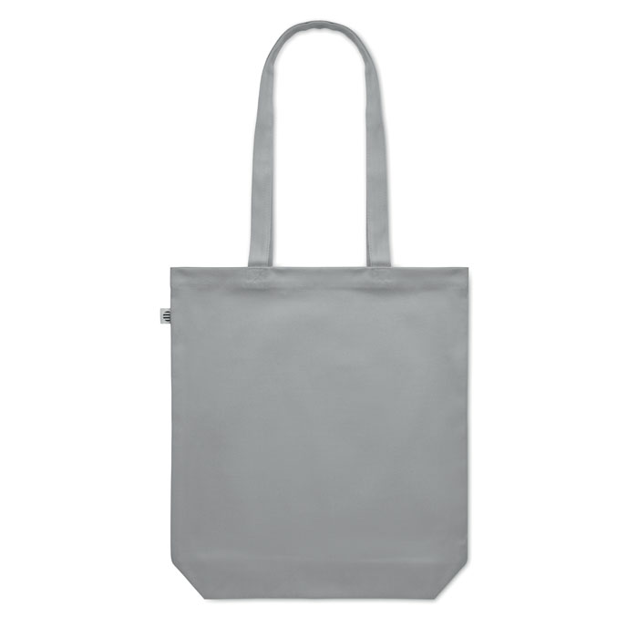 Canvas shopping bag 270 gr/m² Grigio item picture back