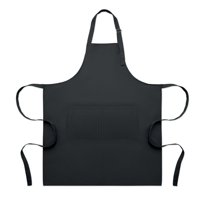 Adjustable kitchen apron Nero item picture front