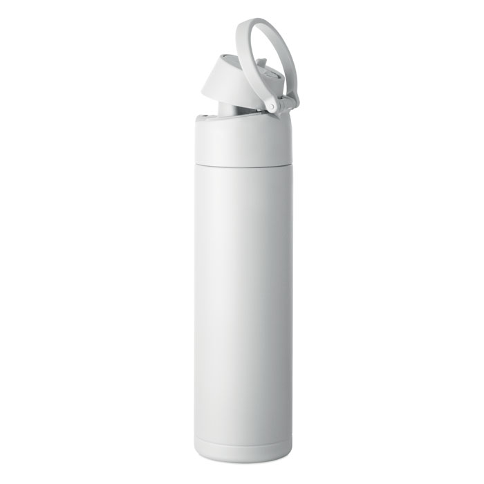 Bottiglia singolo strato 650 ml Bianco item picture printed