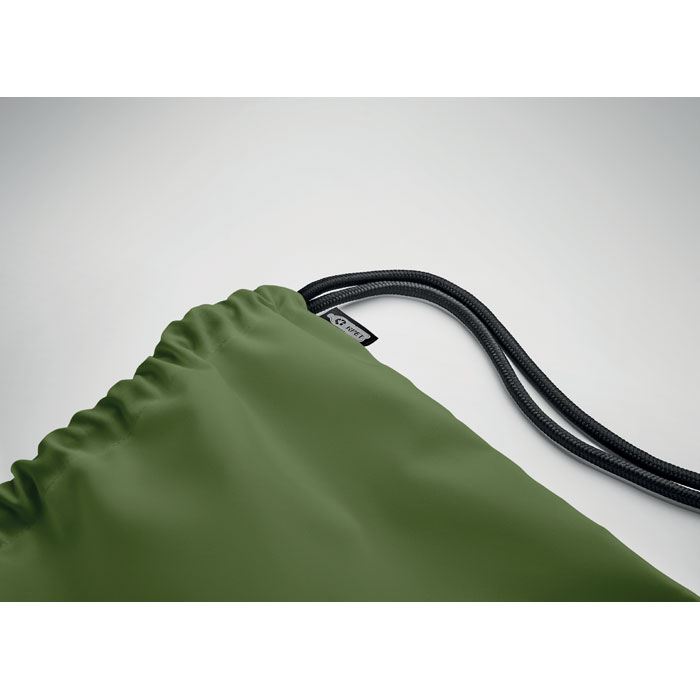 Sacca grande 300D RPET Verde Militare item picture open