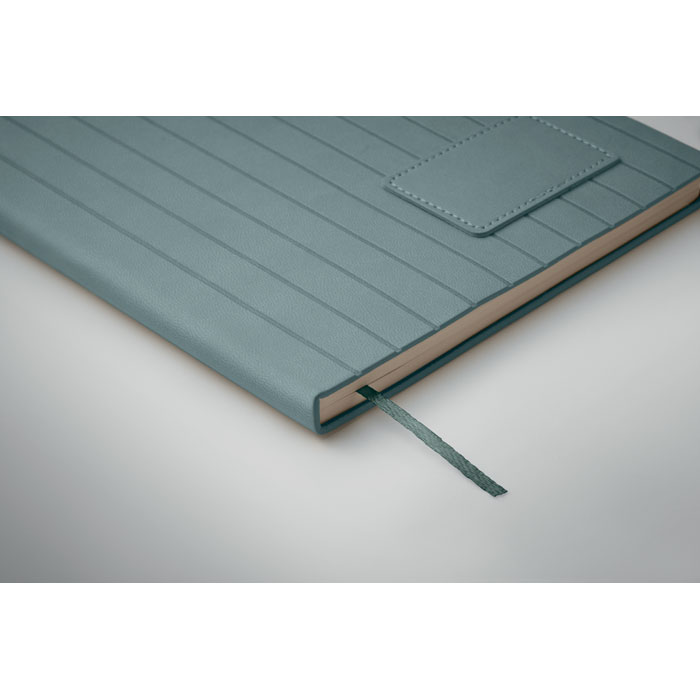 Notebook A5 in PU fumé Verde Menta item detail picture