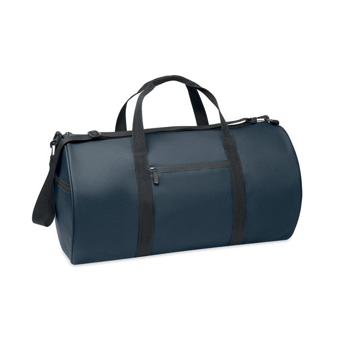 Duffle bag in 600D RPET Blu item picture front