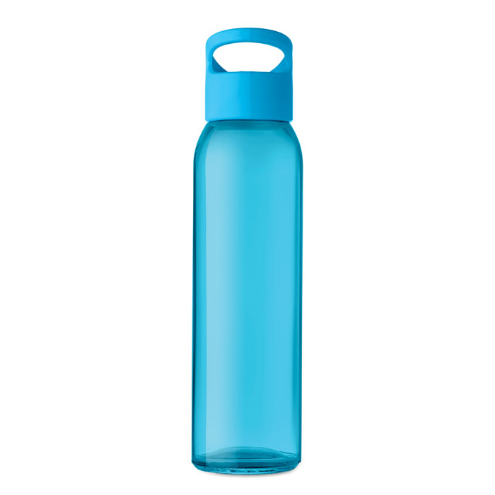 Bottiglia in vetro turquoise item picture top