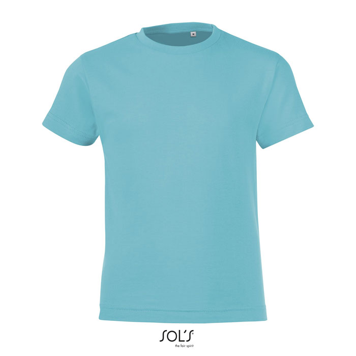 REGENT F KIDS T-SHIRT 150g atoll blue item picture front