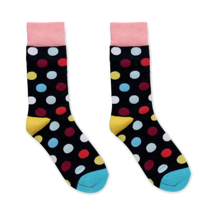 Calzini con motivi fantasia Nero item picture back