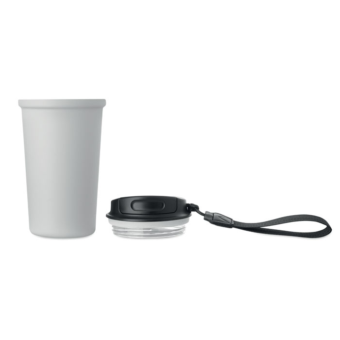 Bicchiere acciaio riciclato Bianco item picture 1