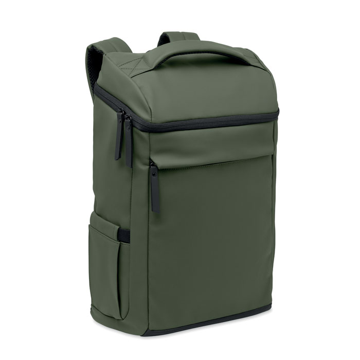 15" PU laptop backpack Nero item picture front