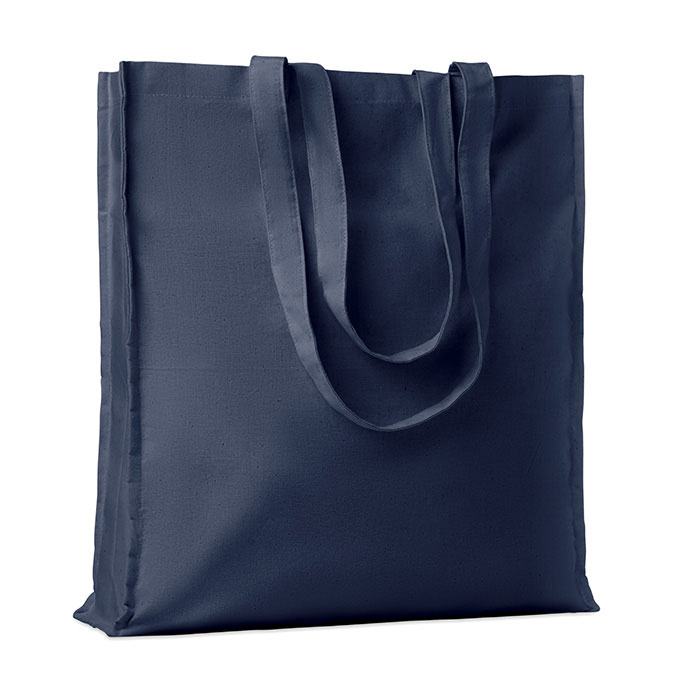 140gr/m² cotton shopping bag Francese Navy item picture front