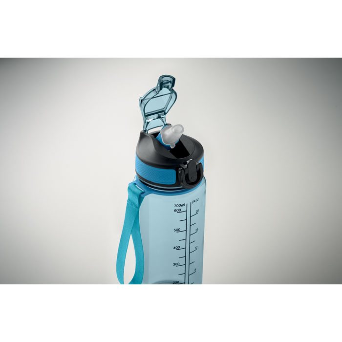 Bottiglia sport 700ml Azzurro Chiaro Trasparente item picture 6