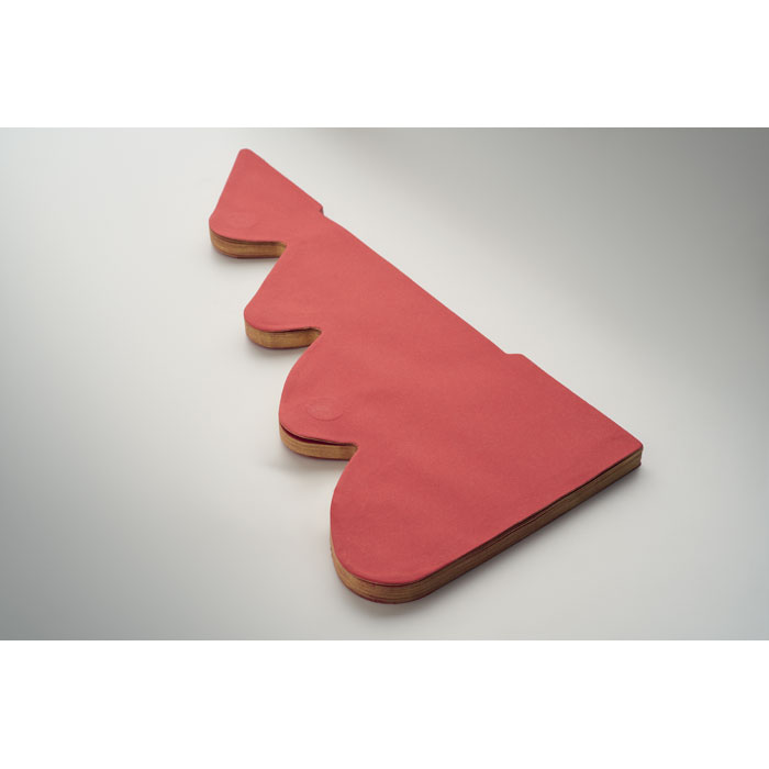 Paper Xmas tree decoration Rosso item picture open