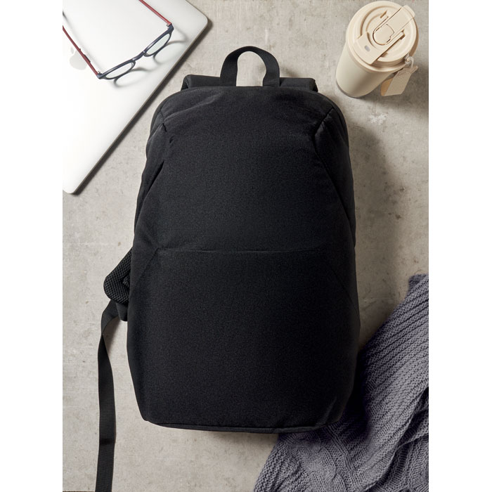 600D RPET backpack trolley Nero item ambiant picture