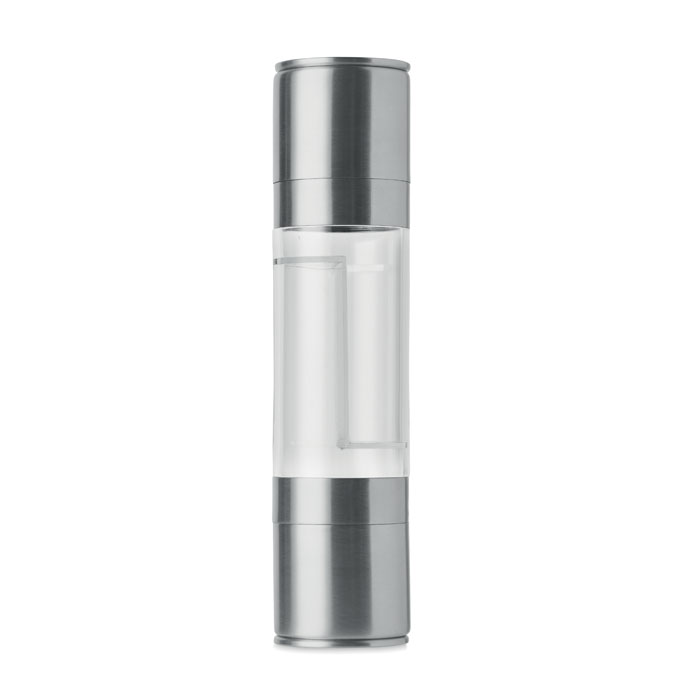 2-in-1 salt and pepper mill Argento item picture 2