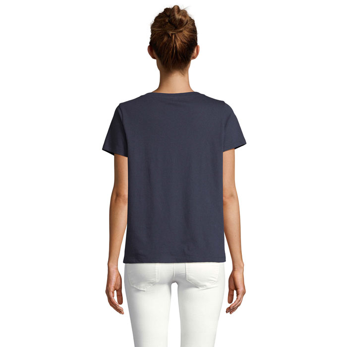 REGENT V T-SHIRT WOMEN Blu Scuro Francese item picture back