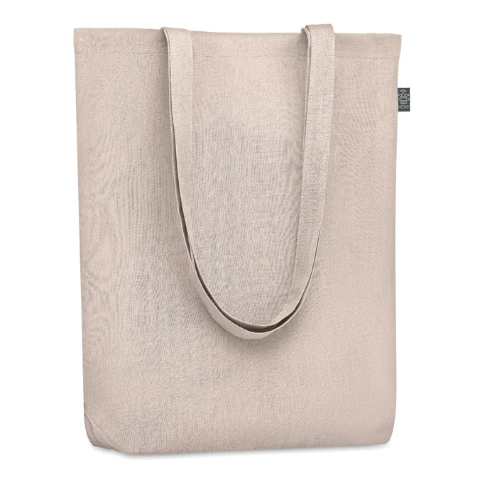 Shopper in 100% canapa beige item picture front