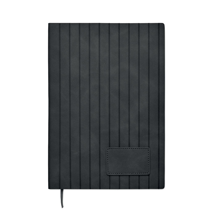 Notebook A5 in PU fumé Nero item picture top