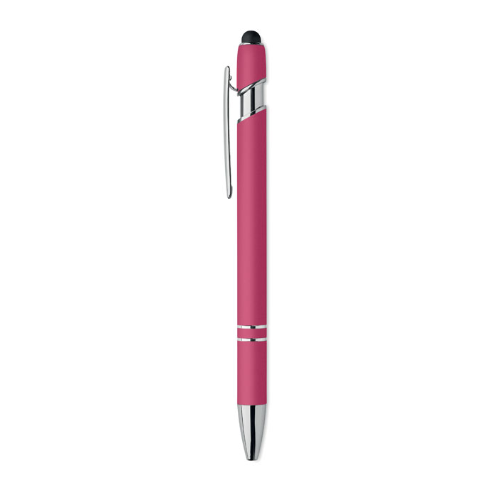 Penna in alluminio riciclato Fucsia item picture side
