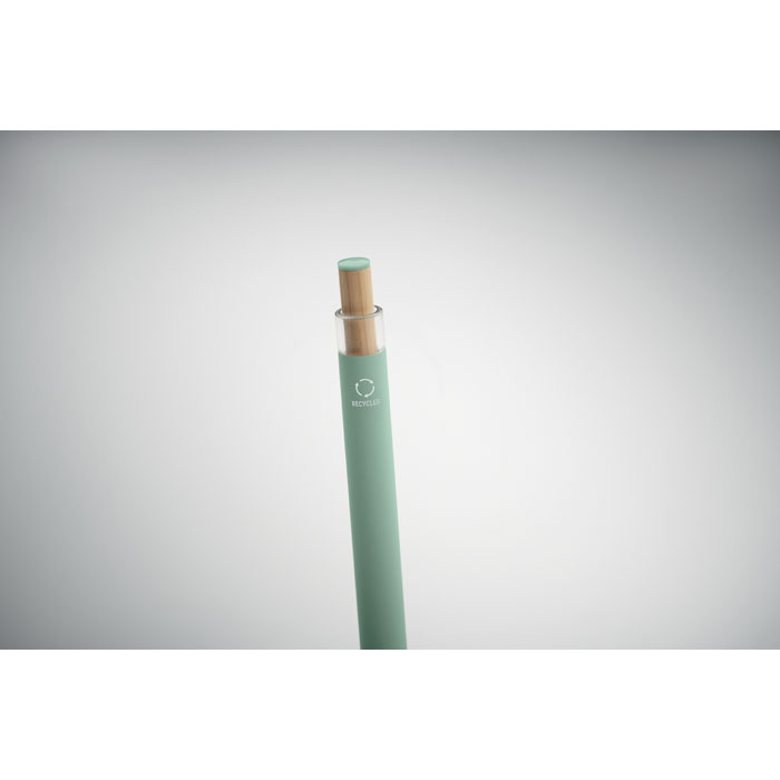 Recycled aluminium pen Verde Menta item picture side
