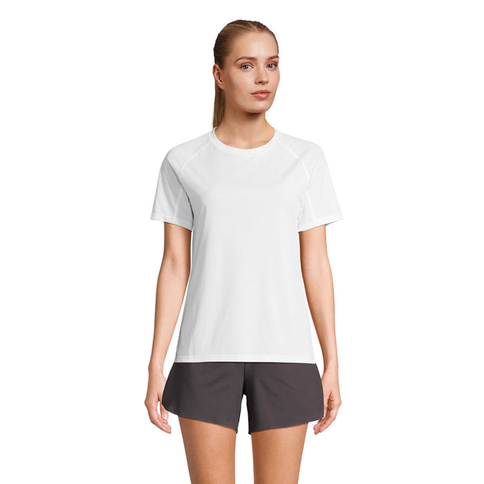 VORTEX WOMEN RAGLAN T-SHIRT Bianco item picture front