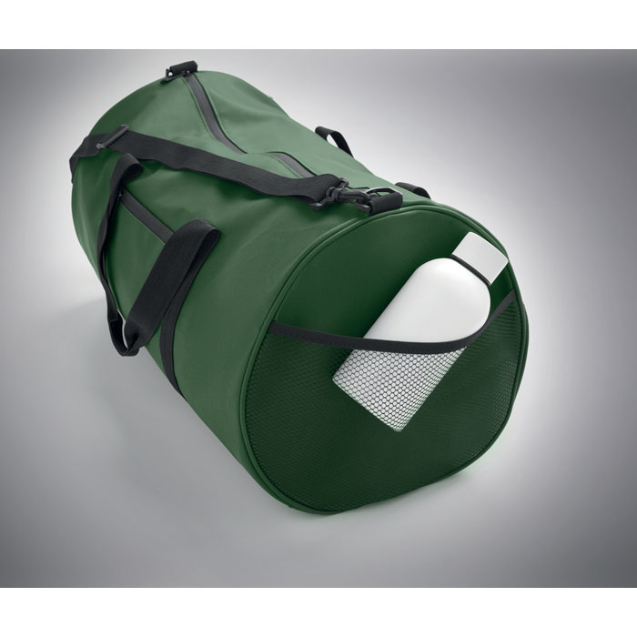 Duffle bag in 600D RPET Verde Scuro item detail picture