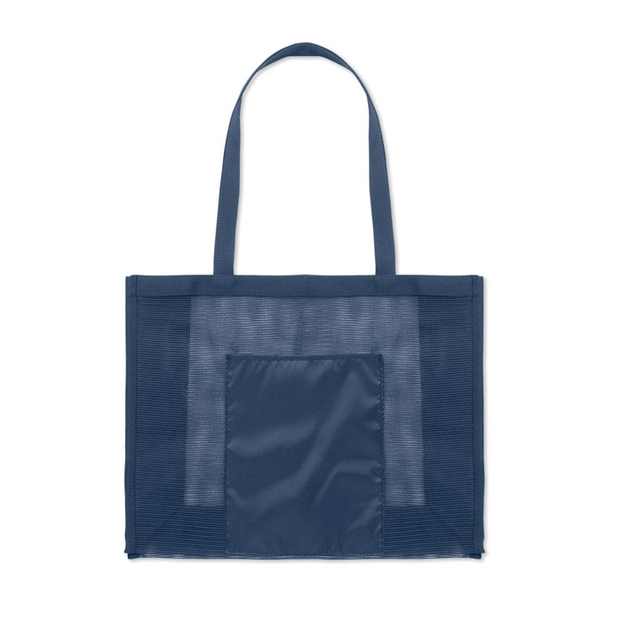 Shopper in rete RPET Blu item picture top