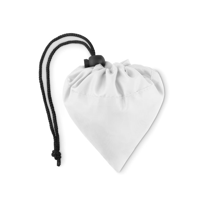 Sacca pieghevole in RPET Bianco item picture top