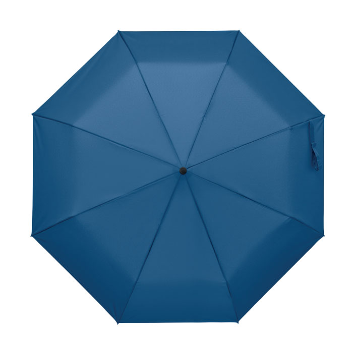 21" auto umbrella wood handle Blu Royal item picture 1