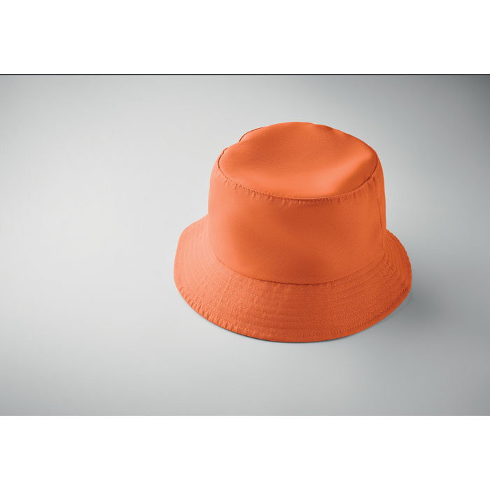 Bucket hat polyester 150 gr/m² Arancio item picture 7