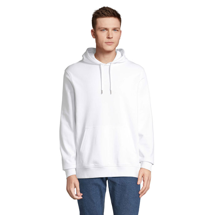 CONSTELLATION HOOD SWEAT Bianco item picture front