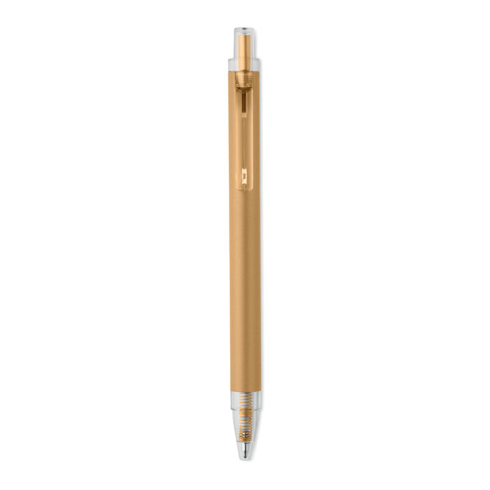 Penna a sfera in alluminio Oro Opaco item picture top