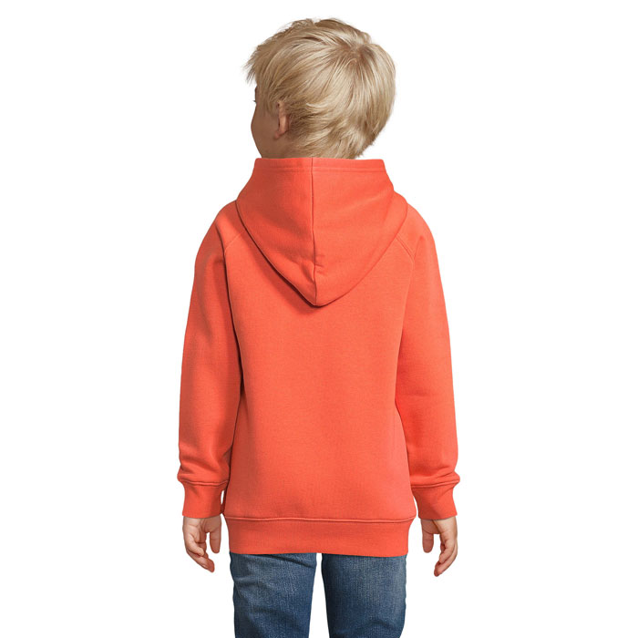 STELLAR KIDS FELPA Arancio Bruciato item picture back