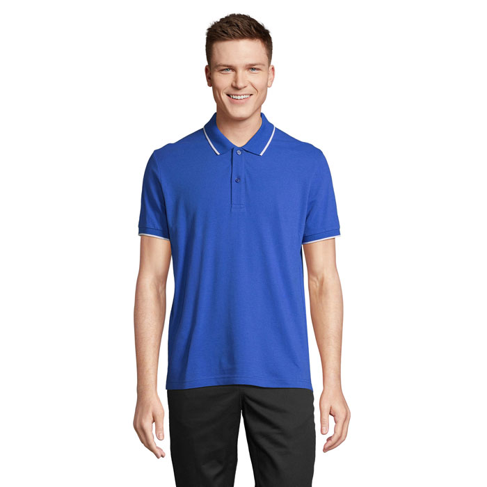 PALERMO POLO Blu Reale/bianco item picture front