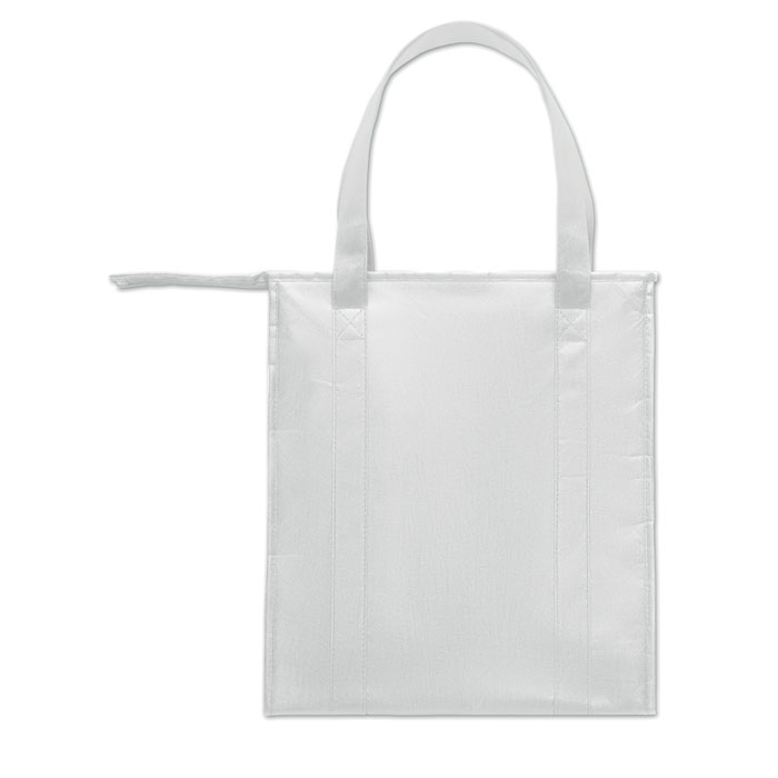 Non woven RPET cooler bag Bianco item picture top