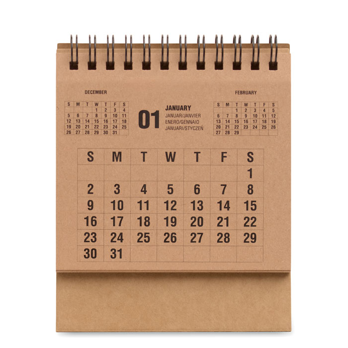 Calendario da tavolo Beige item picture 3