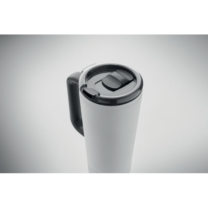 Bicchiere doppio strato 700 ml Bianco item picture top