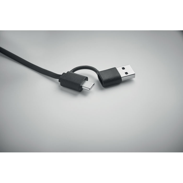 60W retractable charging cable Nero item picture 7