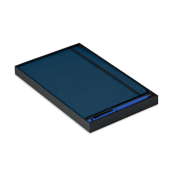 A5 notebook w/stylus 72 lined Blu item picture side