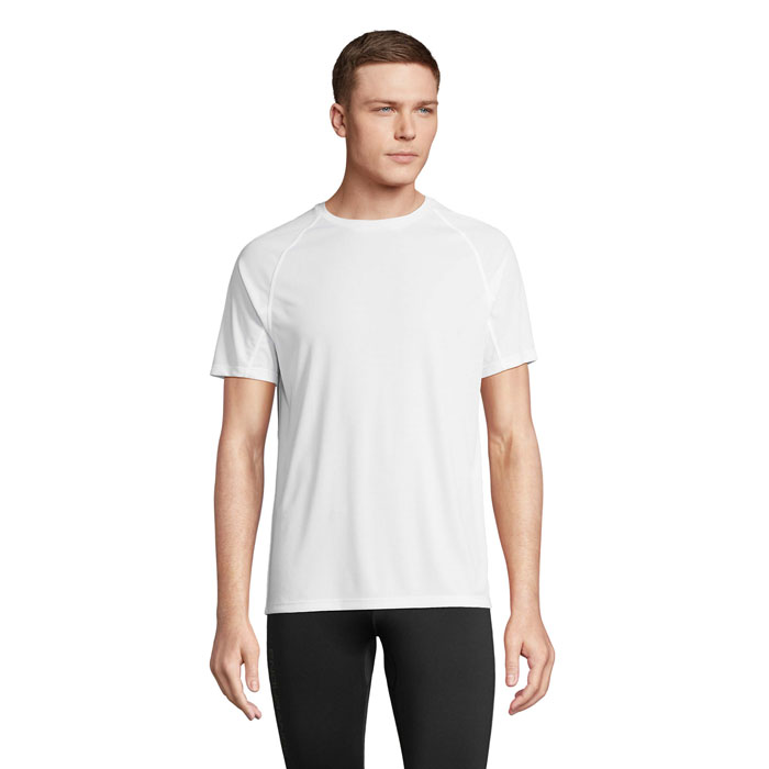 VORTEX RAGLAN T-SHIRT Bianco item picture front