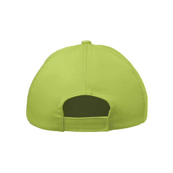 5 panel kids baseball cap Lime item detail picture