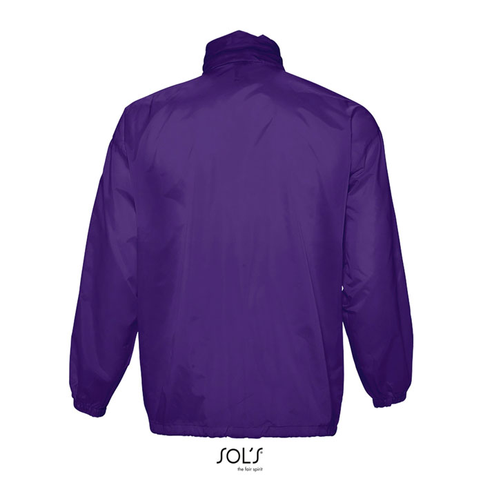 Giacca a vento SURF Unisex Viola Scuro item picture back