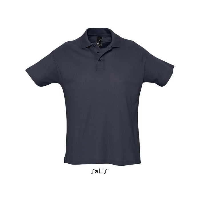 SUMMER II MEN POLO 170g navy item picture front